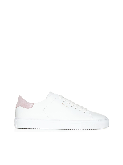 Shop Axel Arigato Sneakers In White/pink