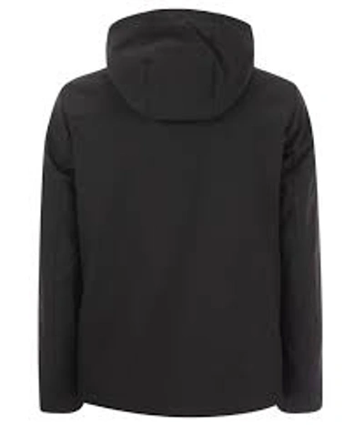 Shop Woolrich Pacific Soft Shell Jacket In Nero