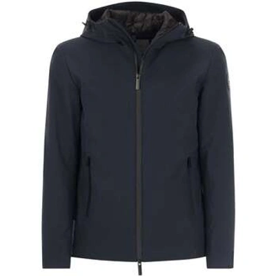 Woolrich Softshell Pacific Jacket For Outdoor In Blu
