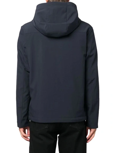 Woolrich Softshell Pacific Jacket For Outdoor In Blu