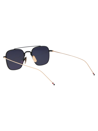 Shop Thom Browne Ues907a-g0001-005-50 Sunglasses In 005 Black