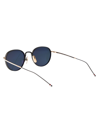 Shop Thom Browne Ues119a-g0001-001-52 Sunglasses In 001 Black
