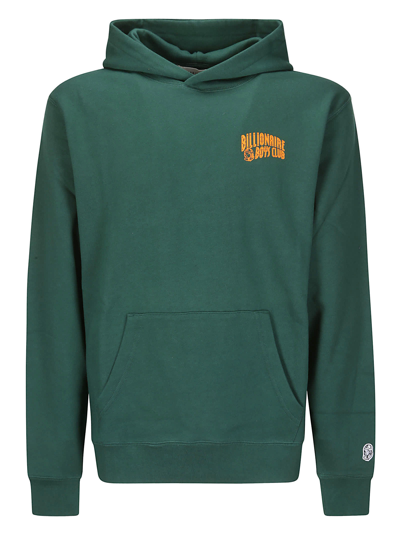 Shop Billionaire Boys Club Small Arch Logo Popover Hood In Forest Green