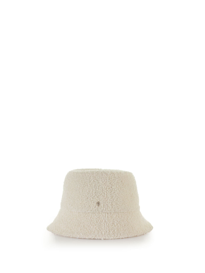 Shop Helen Kaminski Mackenzie Fisherman Style Hat In Bouclé Wool In Cream