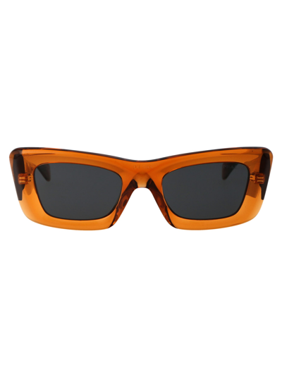Shop Prada 0pr 13zs Sunglasses In 10n5s0 Crystal Orange