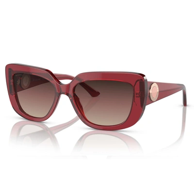 Shop Bvlgari Sunglasses In Red