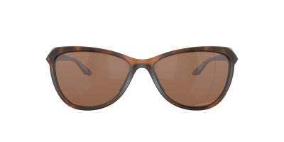 Shop Oakley Woman Sunglass Oo9222 Pasque In Prizm Tungsten Polarized