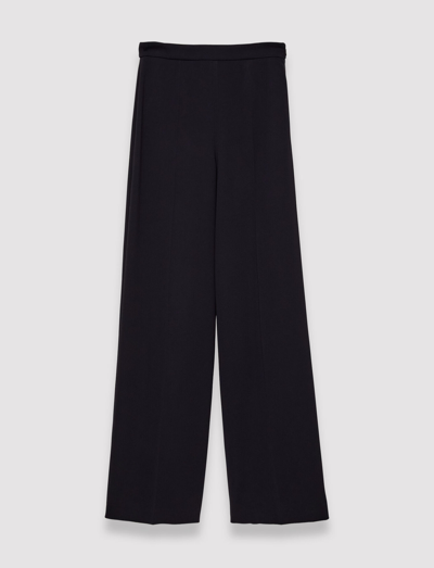 Shop Joseph Comfort Cady Alane Trousers In Black