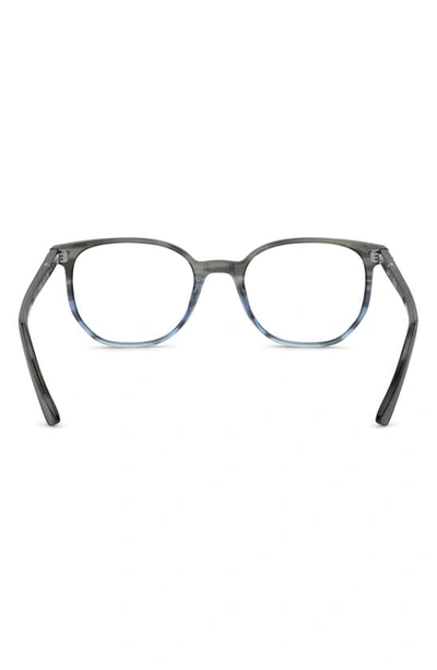 Shop Ray Ban Elliot 48mm Irregular Optical Glasses In Grey Gradient