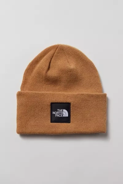 Shop The North Face Big Box Beanie In Tan, Men's At Urban Outfitters
