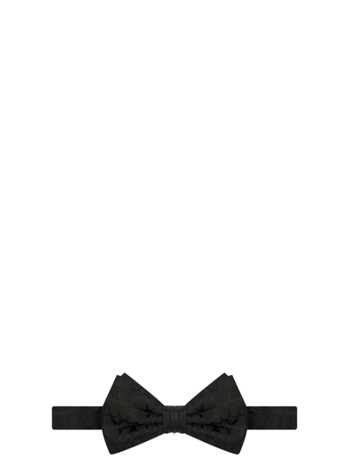 Shop Valentino Toile Iconographe Bow Tie In Black