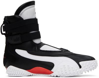 Shop Ottolinger Black & White Puma Edition Mostro Sneakers In Pumabw