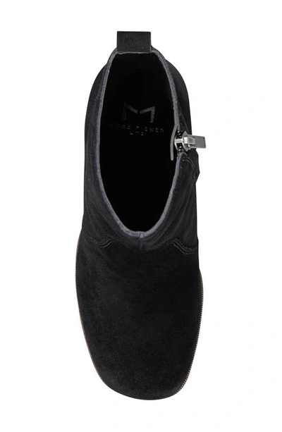 Marc Fisher Ltd Marysa Block Heel Platform Bootie In Black 002