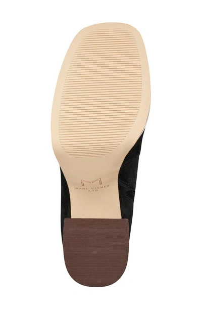 Marc Fisher Ltd Marysa Block Heel Platform Bootie In Black 002