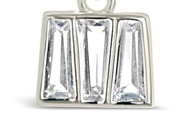 Sterling Forever Colsie Cz Pendant Necklace In Silver