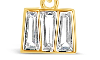 Sterling Forever Colsie Cz Pendant Necklace In Gold