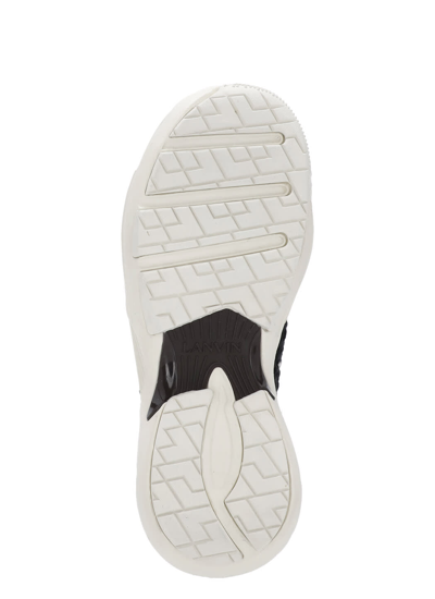 Shop Lanvin Flash-x Sneakers In Ivory