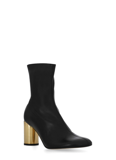 Shop Lanvin Sequence Boots In Black