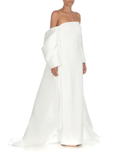 Shop Solace London Kyla Dress In White