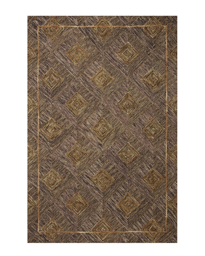 Shop Loloi Ii Contemporary/modern Varena Accent Rug In Purple