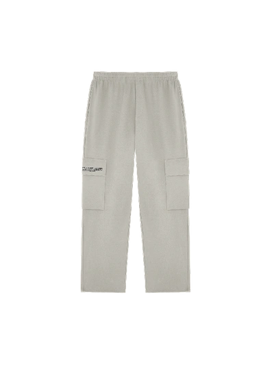Pangaia Double Jersey Cargo Joggers In Stone