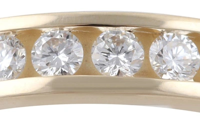 Shop Badgley Mischka Collection Round Lab Created Diamond Band Ring In Yellow