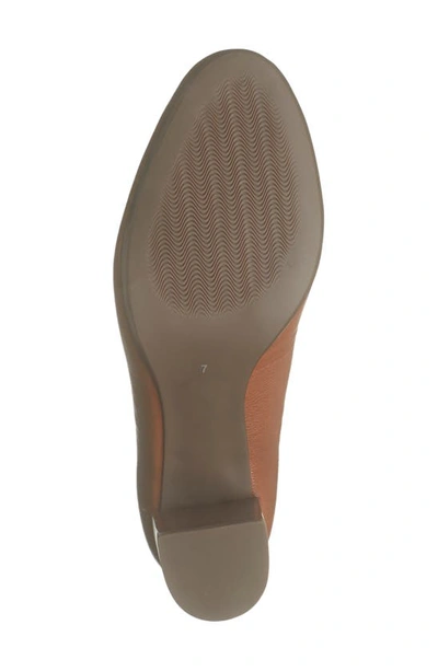 Marc Joseph New York Midtown Pump In Cognac Napa Soft