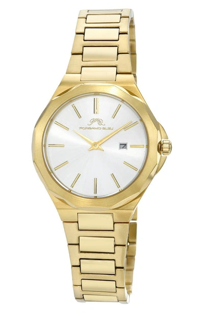 Shop Porsamo Bleu Victoria Bracelet Strap Watch, 33mm In Gold