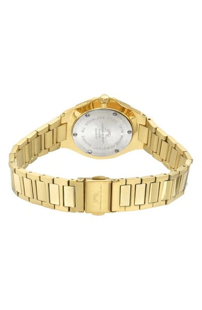 Shop Porsamo Bleu Victoria Bracelet Strap Watch, 33mm In Gold