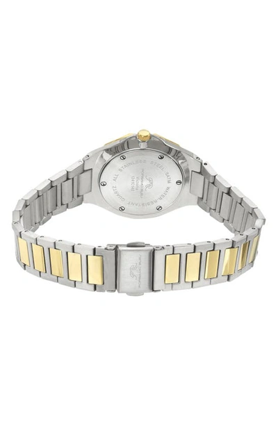 Porsamo Bleu Victoria Two-tone Bracelet Strap Watch, 33mm In Two Tone
