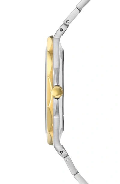 Porsamo Bleu Alexander Two-tone Bracelet Strap Watch, 41mm In Two Tone