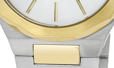 Porsamo Bleu Alexander Two-tone Bracelet Strap Watch, 41mm In Two Tone