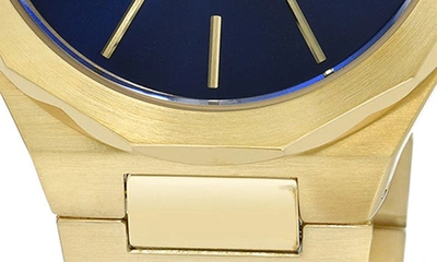 Shop Porsamo Bleu Alexander Bracelet Strap Watch, 41mm In Gold
