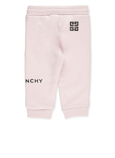 Shop Givenchy Rouches Sweatpants In Pink