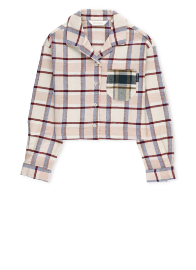 Shop Palm Angels Cotton Shirt In Pink
