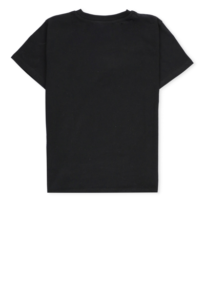 Shop Balmain T-shirt With Logo In Black