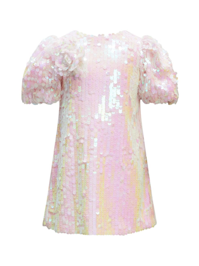Shop Bardot Junior Girl's Giselle Mini Dress In Cameo Pink