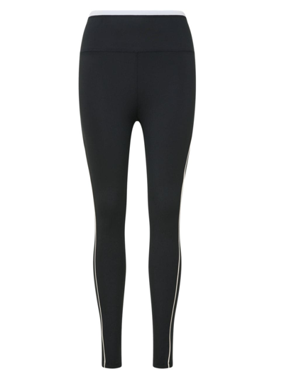 Shop P.e Nation Women's Tempo Seamed Leggings In Black