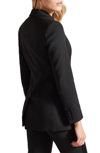 Shop Ted Baker Ariaal Single Breasted Blazer In Black