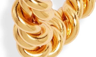 Shop Crisobela Jewelry Duality Drop Earrings In Gold