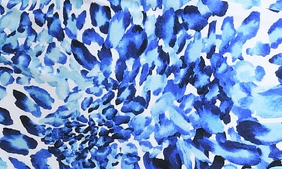 Shop La Blanca Lace-up Underwire One-piece Swimsuit In Blue