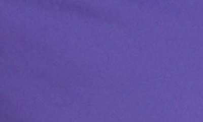 Shop Jewel Badgley Mischka Rosette Detail One Shoulder Body-con Cocktail Dress In Purple