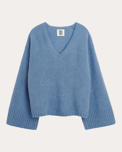 Shop By Malene Birger Women's Cimone Sweater In Blue