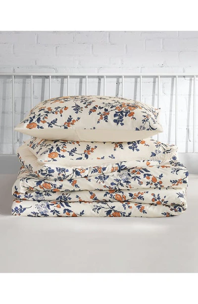 Ymf Garden Bouquet Comforter Set In Light Beige