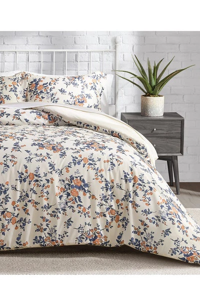 Ymf Garden Bouquet Comforter Set In Light Beige