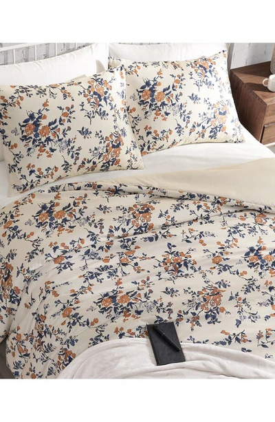 Ymf Garden Bouquet Comforter Set In Light Beige