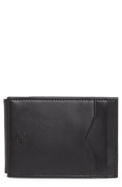 Shop Original Penguin Magnetic Front Pocket Wallet In Black