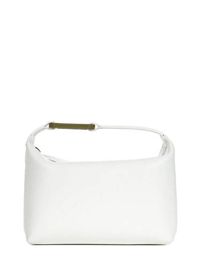 Shop Eéra Eéra Moonbag Handbag In Bianco