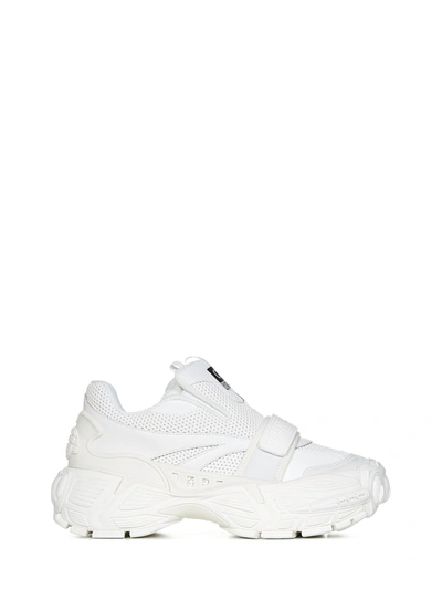 Shop Off-white Sneakers Glove Slip On  In Bianco