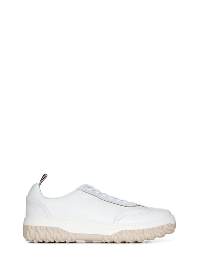 Shop Thom Browne Sneakers  In Bianco